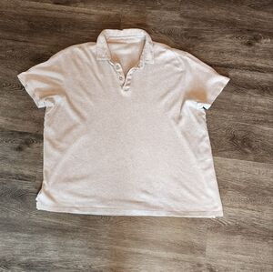 Apt 9 Premier Flex polo shirt in beige
